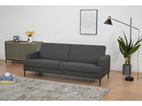 SalesFever® Sofa anthrazit 3-Sitzer Strukturstoff Tokyo 394571 Miniaturansicht - 9