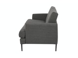 SalesFever® Sofa anthrazit 3-Sitzer Strukturstoff Tokyo 394571 Miniaturansicht - 3