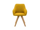 SalesFever® Essgruppe weiß gelb 180 x 90 cm Aino 5tlg. Tisch & 4 Stühle 393321 Miniaturansicht - 6