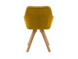 SalesFever® Essgruppe weiß gelb 180 x 90 cm Aino 5tlg. Tisch & 4 Stühle 393321 Miniaturansicht - 9