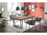 SalesFever® Esstisch 180 x 100 cm aus Akazie Natur Asta 394984 Miniaturansicht - 6