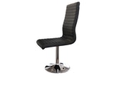 SalesFever® Essgruppe 5tlg. Luke 180 x 90 cm Tisch & 4 Stühle Schwarz Lio 393413 Miniaturansicht - 7