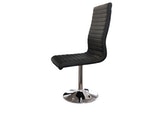 SalesFever® Essgruppe Schwarz Luke 180 x 90 cm 5tlg. Tisch & 4 Stühle Lio 393413 Miniaturansicht - 7