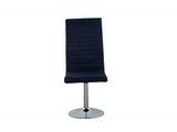 SalesFever® Essgruppe Blau Ledan Ø 100 cm 5tlg. Tisch & 4 Stühle Lio 393369 Miniaturansicht - 6
