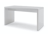 SalesFever® Schreibtisch 140x70 cm Weiß hochglanz lackiert Calvin 396889 Miniaturansicht - 1