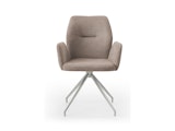 SalesFever® Armlehnstuhl Braun mit 180° Drehfunktion Amira 368008 Miniaturansicht - 2