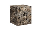 SalesFever® Beistelltisch 45x45 cm in Marmoroptik Braun DALLAS 367018 Miniaturansicht - 1