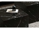 SalesFever® Couchtisch quadratisch Schwarz 2er Set in Marmoroptik Harlow 398586 Miniaturansicht - 2