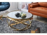 SalesFever® Couchtisch rund Gold/Grau Ø 80 cm Vela 371534 Miniaturansicht - 15