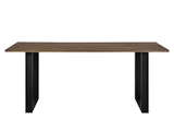 SalesFever® Esstisch 180x90 cm mit echter Baumkante Layne 371794 Miniaturansicht - 1