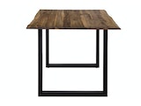 SalesFever® Esstisch 200x100 cm mit echter Baumkante Layne 371800 Miniaturansicht - 1