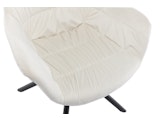 SalesFever® Armlehnstuhl mit Wabensteppung Samt Creme Harvey 399224 Miniaturansicht - 7