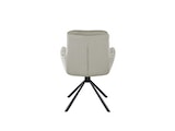 SalesFever® Armlehnstuhl in Cord-Optik Beige Faye 368930 Miniaturansicht - 5