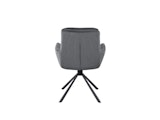 SalesFever® Armlehnstuhl in Cord-Optik Dunkelgrau Faye 368947 Miniaturansicht - 2