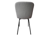 SalesFever® Stuhl 4er Set in Bouclé Optik Hellgrau Tom 368909 Miniaturansicht - 5