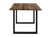 SalesFever® Essgruppe 5-tlg. 160x90 cm Nussbaum Senfgelb Layne- Fiona 371244 Miniaturansicht - 11