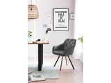 SalesFever® Essgruppe 5-tlg. 160x90 cm Nussbaum Grau Layne- Fiona 371237 Miniaturansicht - 14