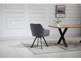 SalesFever® Essgruppe 5-tlg. 160x90 cm Nussbaum Grau Layne- Fiona 371237 Miniaturansicht - 15