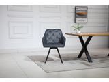 SalesFever® Essgruppe 5-tlg. 160x90 cm Nussbaum Grau Layne- Fiona 371237 Miniaturansicht - 18