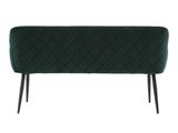 SalesFever® Essgruppe 6-tlg. 200x100 cm Akazie Stühle/Bank Samt Grün Saira-Freja-Finja 368220 Miniaturansicht - 10