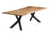 SalesFever® Essgruppe 6-tlg. 240x110 cm Akazie Stühle/Bank Samt Gelb Saira-Freja-Finja 368275 Miniaturansicht - 14