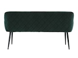 SalesFever® Essgruppe 6-tlg. 220x110 cm Akazie Stühle/Bank Samt Grün Saira-Freja-Finja 368237 Miniaturansicht - 10