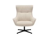 SalesFever® Sessel mit Drehfunktion aus Strukturstoff Candida Beige 367858 Miniaturansicht - 3