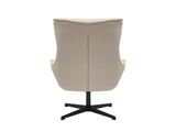SalesFever® Sessel mit Drehfunktion aus Strukturstoff Candida Beige 367858 Miniaturansicht - 5