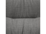 SalesFever® Sessel mit Drehfunktion aus Strukturstoff Candida Grau 367872 Miniaturansicht - 8