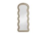 SalesFever® Spiegel mit Rahmen aus Kunstfell 70x170 cm Champagner Caravel 367186 Miniaturansicht - 3