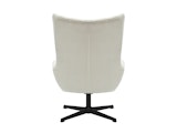 SalesFever® Sessel und Hocker mit Drehfunktion in Cordoptik Beige Daphne 367827 Miniaturansicht - 7