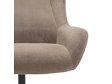 SalesFever® Sessel und Hocker mit Drehfunktion in Cordoptik Braun Daphne 367834 Miniaturansicht - 9