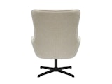 SalesFever® Sessel mit Drehfunktion aus Chenillestoff Beige Evangeline 367766 Miniaturansicht - 6
