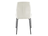 SalesFever® Stuhl 2er Set aus Samt mit Wabensteppung Beige Freddie 371398 Miniaturansicht - 5