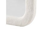 SalesFever® Spiegel mit Rahmen aus Kunstfell 60x160 cm Beige Gentry 367230 Miniaturansicht - 5