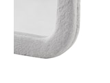 SalesFever® Spiegel mit Rahmen aus Kunstfell 60x160 cm Hellgrau Gentry 367254 Miniaturansicht - 5