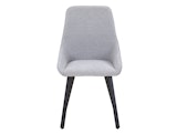 SalesFever® Esszimmerstuhl 2er Set mit Strukturstoff in Baumwolloptik Grau George 369036 Miniaturansicht - 2