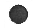 SalesFever® Beistelltisch rund Ø 44 cm mit 2 Ablageflächen Schwarz Ivy  367537 Miniaturansicht - 3