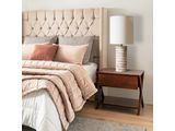 SalesFever® Tischleuchte mit Marmor-Standfuß 65 cm Lampenschirm Leinen Beige Mavie 367438 Miniaturansicht - 10