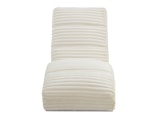 SalesFever® Designer Chaiselongue aus Plüsch-Cord Beige Sento 367636 Miniaturansicht - 2