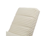 SalesFever® Designer Chaiselongue aus Plüsch-Cord Beige Sento 367636 Miniaturansicht - 4