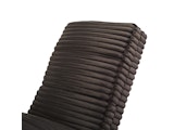 SalesFever® Designer Chaiselongue aus Plüsch-Cord Schwarz Sento 367643 Miniaturansicht - 5