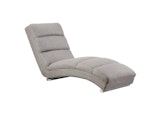 SalesFever® Designer Chaiselongue aus Strukturstoff Grau Sento 367650 Miniaturansicht - 1