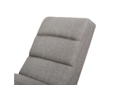 SalesFever® Designer Chaiselongue aus Strukturstoff Grau Sento 367650 Miniaturansicht - 5