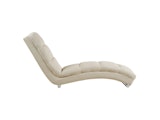 SalesFever® Designer Chaiselongue aus Strukturstoff Beige Sento 367667 Miniaturansicht - 4