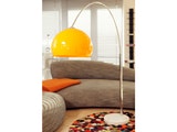 SalesFever® Bogenlampe orange Big Deal mit Marmorfuß 1446 Miniaturansicht - 3