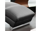 SalesFever® Designer schwarz Relaxliege aus Kunstleder Senta 4265 Miniaturansicht - 5