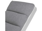 SalesFever® Designer grau/weiß Relaxliege aus Kunstleder Senta 10847 Miniaturansicht - 2