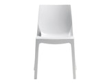 SalesFever® Designer weiß Stuhl Sari aus Kunststoff 6471 Miniaturansicht - 2