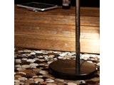 SalesFever® Bogenlampe schwarz Alumi groß mit Dimmer 6632 Miniaturansicht - 4